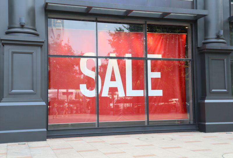 Retail Store Floor Art