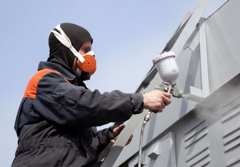 Commercial Fence Painting in Longmont, CO